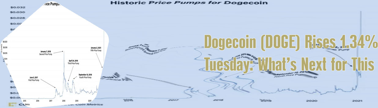 Dogecoin price stock